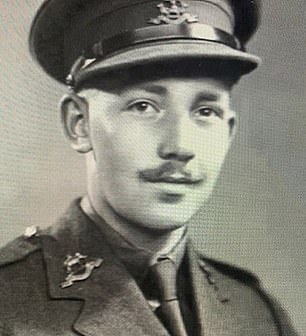 Colonel Tom pictured during the Second World War. Boris Johnson described him as a national treasure during the Covid-19 crisis
