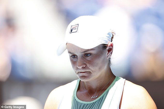 Women's world No 1 Ashleigh Barty also withdrew from the tournament over health concerns
