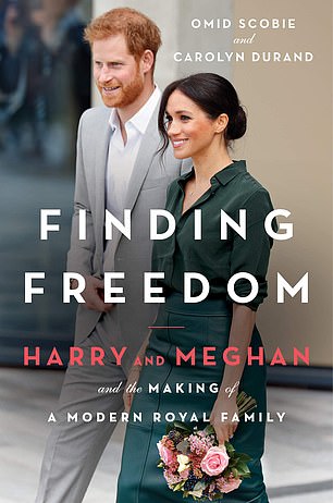 Opening up: Scobie, who co-wrote Finding Freedom with Carolyn Durand, insisted that the couple did not contribute to the book in any way