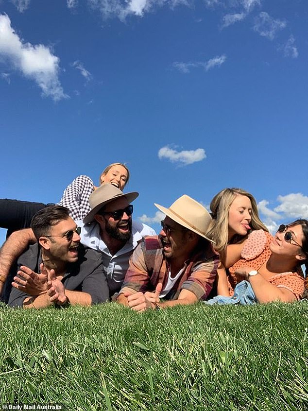 Doesn't this proof win him over?  The group was enjoying a leisurely trip to NSW's Borodale Vineyard, a few days after the reality show aired, suggesting they wouldn't win the show.