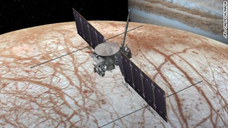 Water vapor detected on Jupiter's moon Europa, linked to life-sustaining plot