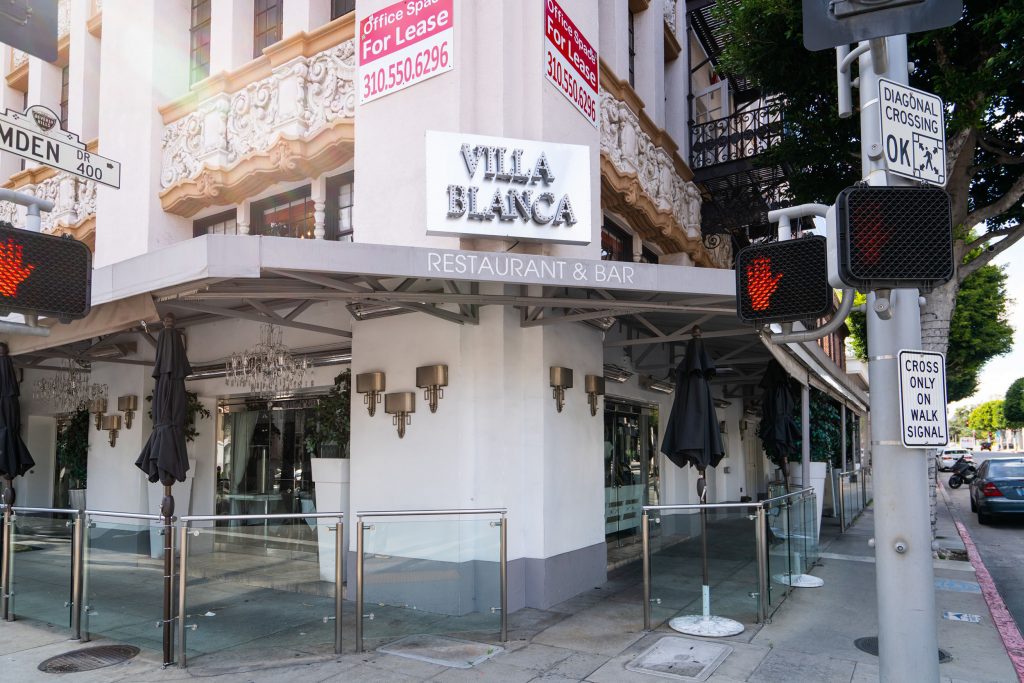 Villa Blanca, Liver Vanderpump's restaurant in Beverly Hills