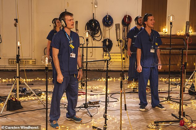 Collaboration: Justin and Core recently teamed up to record a new version of Holi, with all the profits going to NHS Charities Tugrid and Levisham and Greenwich NHS Trust Charity - to help medical staff on the front lines of the COVID-19 epidemic.