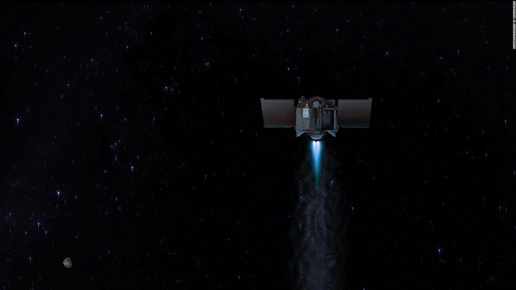 NASA spacecraft took final pictures of asteroid Bennu