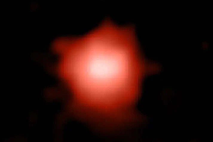 GLASS-z13 is the oldest galaxy ever captured by scientists (Photo: Naidoo et al, P. Osh, T. Treu, GLASS-JWST, NASA/CSA/ESA/STSCI)