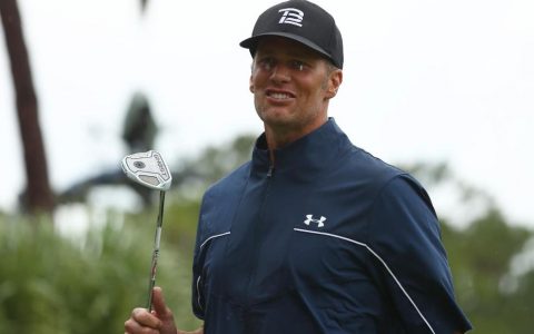 Tom Brady shows he's human as Tiger Woods backs up trash talk at 'Champions for Charity' golf match