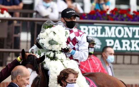Tiz the Law wins the 152nd Belmont Stakes in New York