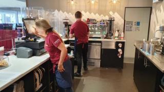 The Watford Gap Costa Coffee is one of the busiest in the nation's road network