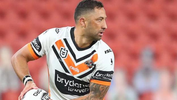 Benji Marshall: New Zealand stand-off to self-isolate after kiss