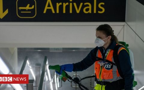 Coronavirus: Airport tests may provide 'early travel quarantine release'