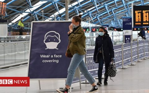 Coronavirus: Face coverings compulsory on public transport in England