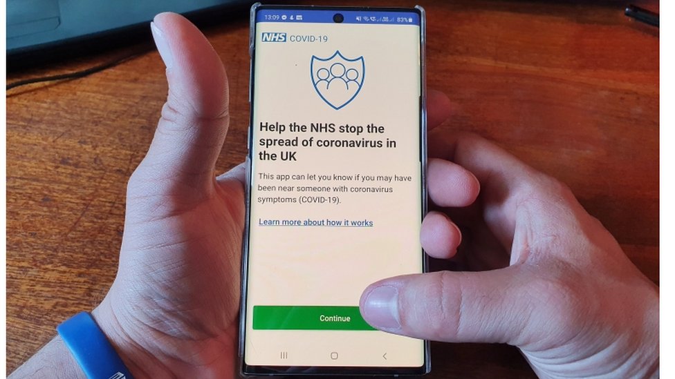 The NHS coronavirus contact tracing app