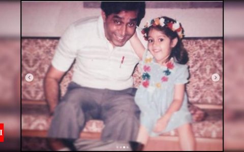 Ileana D'Cruz wins over the internet with her adorable childhood pictures and heartfelt message for father; view post | Hindi Movie News