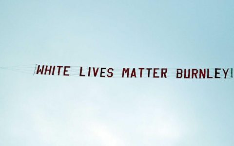 Premier League: Burnley condemns "White Lives Matter" banner, but social media comments suggest footbal fans still miss the point