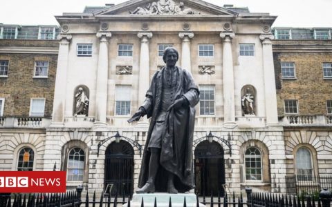 London statues with slavery links 'should be taken down'