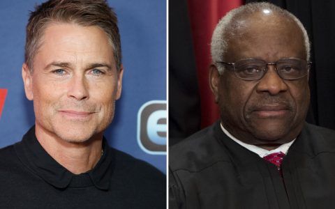 Rob Lowe's surprising friendship with Supreme Court Justice Clarence Thomas