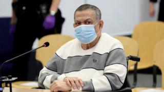 Ex-Col Inocente Montano in court in Madrid, 8 Jun 20