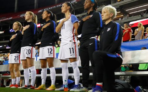 US Soccer to consider repealing ban on players kneeling for anthem