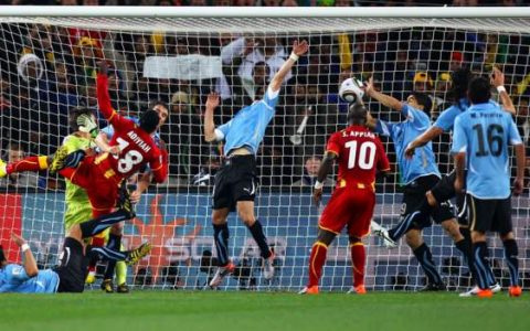 2010 World Cup: Ghana players 'cannot forgive' Suarez handball 10 years on