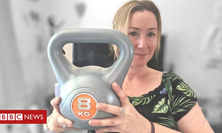 Coronavirus: A lockdown journey from couch to kettlebells