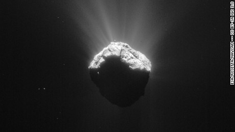 The ingredients for life on Earth may have been delivered by comets, study says
