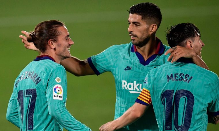 Barcelona Ratings - New formation sees Griezmann, Messi, Suarez combine brilliantly