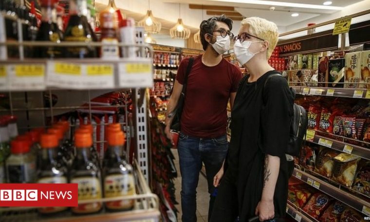 Coronavirus: Face coverings in England's shops to be compulsory from 24 July