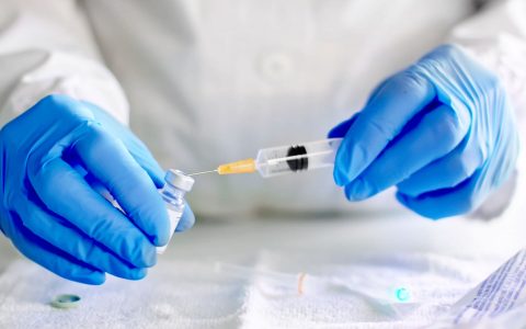 The government has signed a deal for up to 60 million potential coronavirus vaccines. File pic