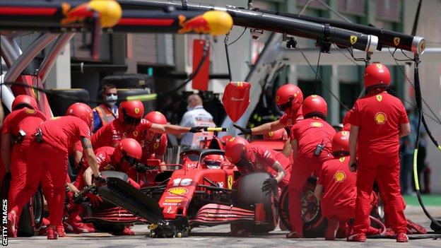 Ferrari at the Austrian Grand Prix