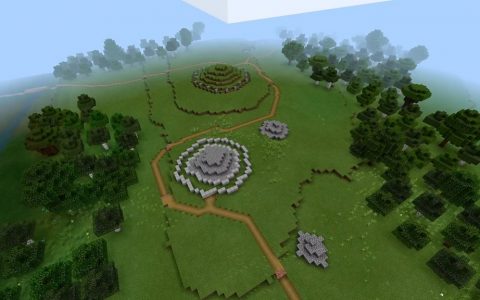 Minecraft: Lockdown lesson recreates ancient island tomb