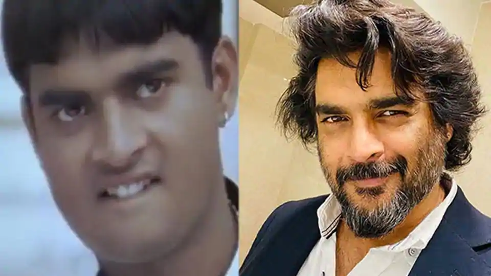 R Madhavan had shared the throwback picture (left) on Wednesday.