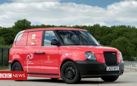 Royal Mail trials refitted black cab electric vans