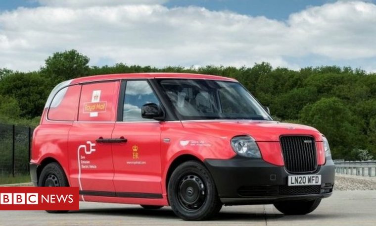 Royal Mail trials refitted black cab electric vans