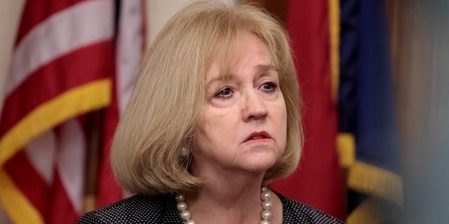 St. Louis Mayor Lyda Krewson speaks during a news conference at City Hall, Sept. 19, 2017. (Getty Images)