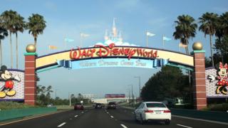 A view of Walt Disney World