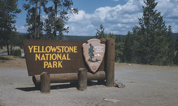 The park plays host to the Yellowstone supervolcano