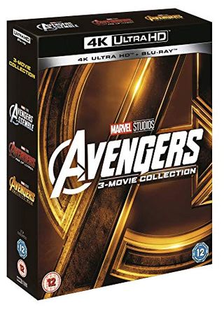 Avengers Collection (1-3 Box-set) [UHD] [Blu-ray] [2018] [Region Free]