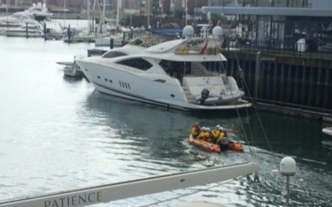 Schoolgirl, 15, dies after RIB boat crashes into buoy in marina