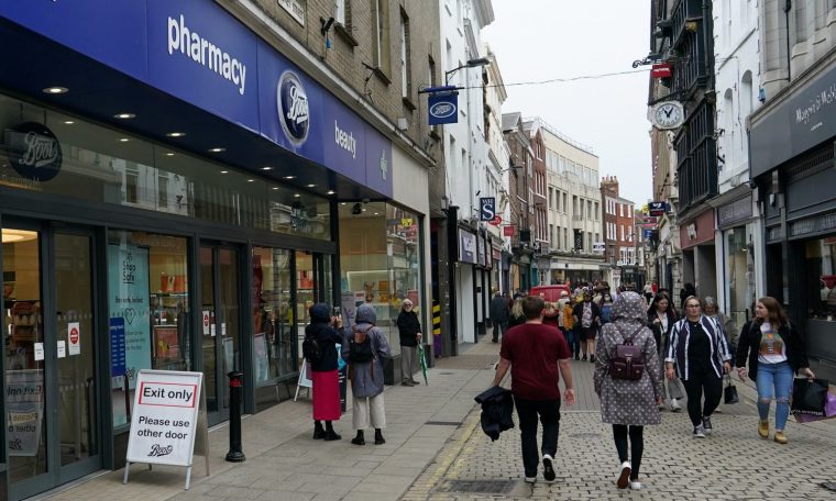 High streets have been among those worst hit by the surge on job losses