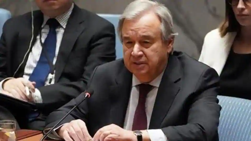 United Nations secretary-general Antonio Guterres launched a UN “Save our Future” campaign.