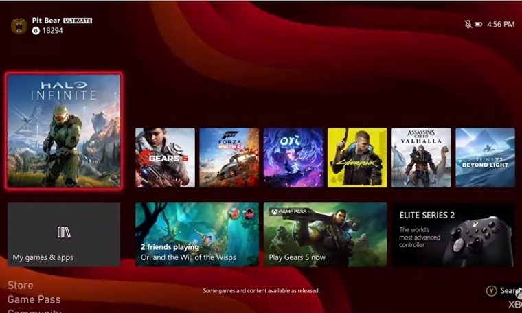 Here's our first look at the Xbox Series X dashboard • Eurogamer.net