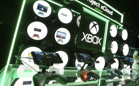 IMAGE DISTRIBUTED FOR XBOX - Gamers will get hands on with Project xCloud at the Xbox E3 Showcase in the Microsoft Theater at L.A. Live, Sunday, June 9, 2019 in Los Angeles. (Photo by Casey Rodgers/Invision for Xbox/AP Images)