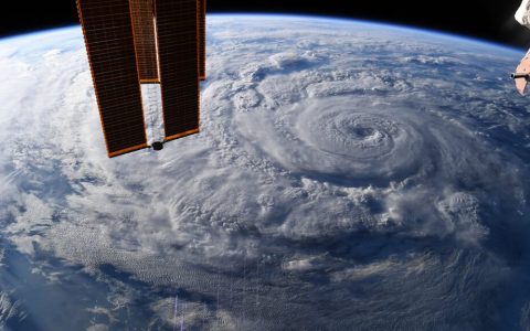 NASA astronaut captures stunning pictures of hurricane Genevieve from space