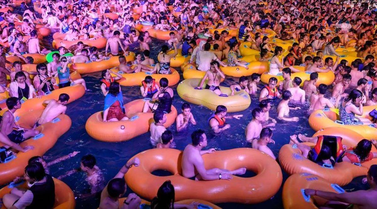 As Covid-19 diminishes, China's Wuhan hosts huge water party to celebrate