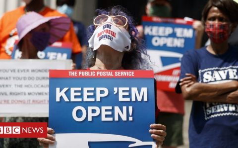 US Postal Service: Three states sue Trump government