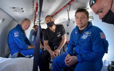 ‘It came alive:’ NASA astronauts describe experiencing splashdown in SpaceX Dragon