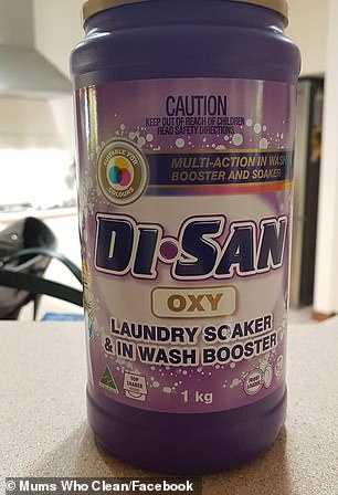 One said he used Biozet Attack Laundry Powder Fear and another said he washed his San Oxy Laundry dishes.