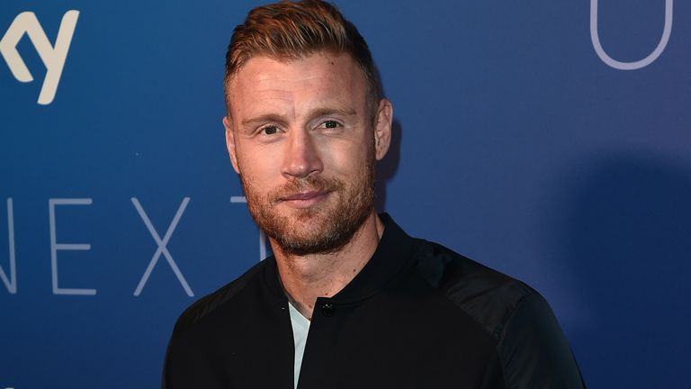 Freddie Flintoff at the Sky Up Next event in 2020