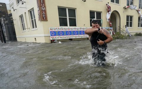 Hurricane Sally prevents floods along the Gulf Coast from being "catastrophic and life-threatening"