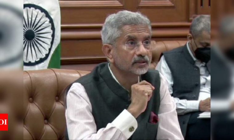 India, China must find way to peacefully solve issues, says Jaishankar | India News